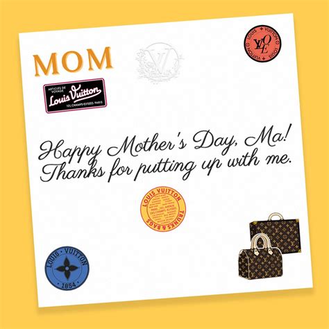 louis vuitton mother day card|Louis Vuitton Is Offering a Custom Free E.